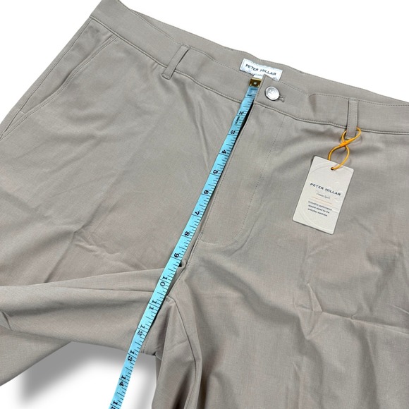 NWT Peter Millar Shackleford Performance Hybrid Short Mens Size 34 Khaki - $108 - Picture 10 of 14